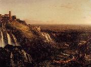 Thomas Cole The Cascatelli ivoli, Looking Towards Rome oil painting on canvas